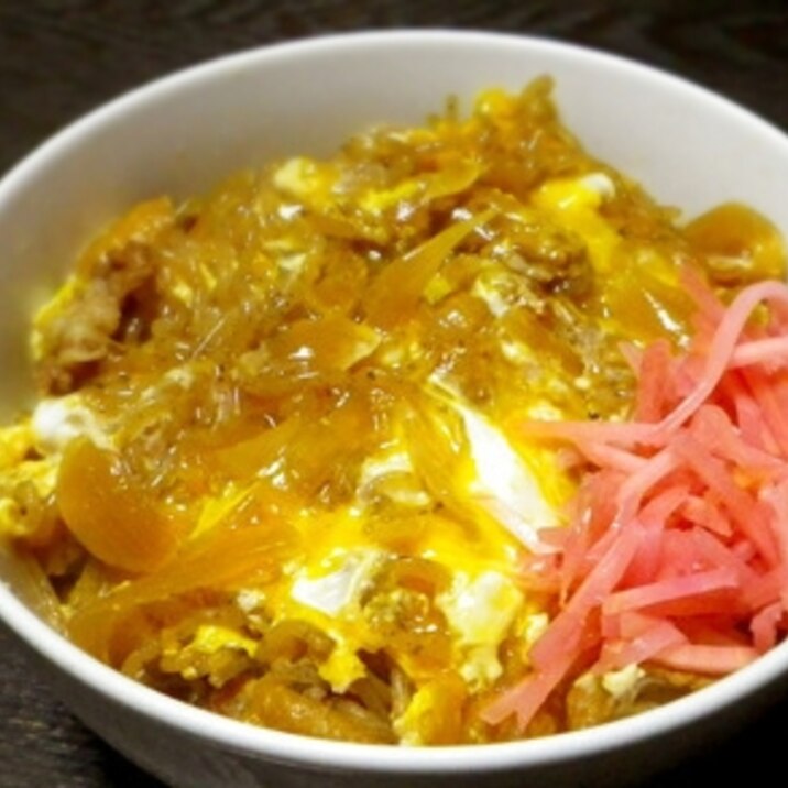 キツネ丼でもたぬき丼でもなく やぶいぬ丼 レシピ 作り方 By あひる課長 楽天レシピ